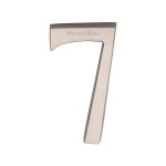 M Marcus Heritage Brass Numeral 7 - Concealed Fix 76mm